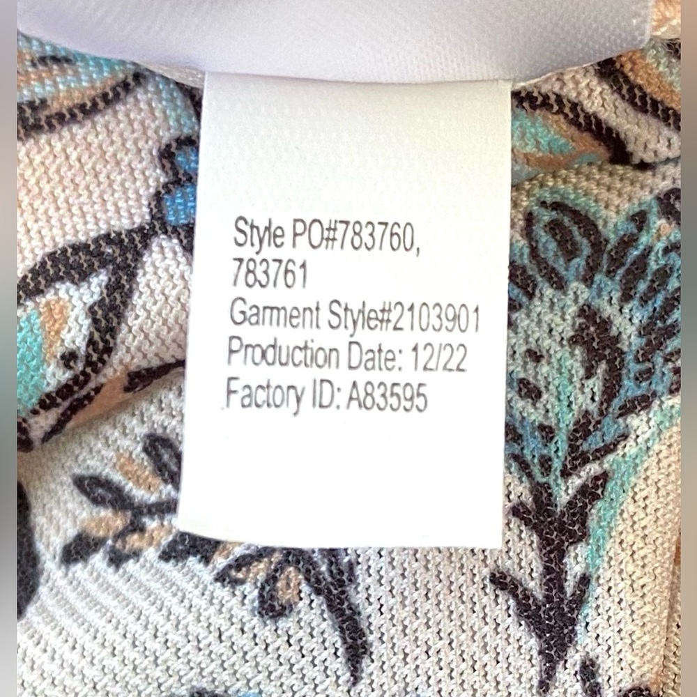 Maurices Women's Mirablis Cream Floral Maxi Dress Flutter Sleeves Size M NWT - Picture 15 of 15